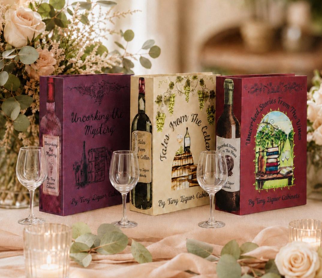 Novel Wedding Gifts hidden book wedding gift display